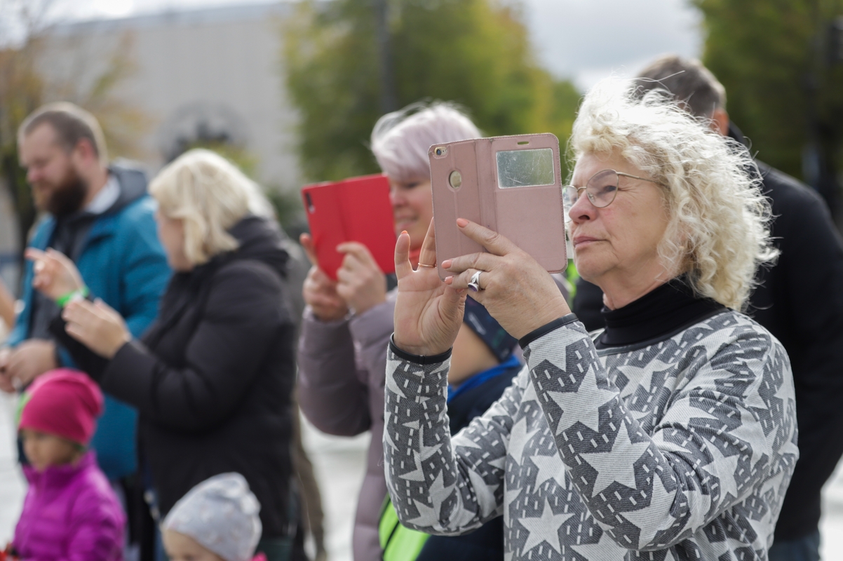 Judėjimo sveikuoliai okupavo Vienybės aikštę