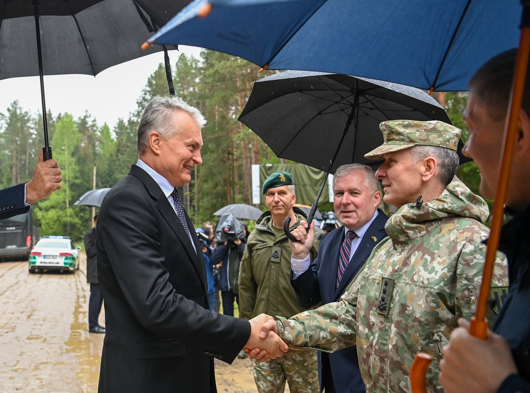Rūdninkų karinio poligono atidarymas