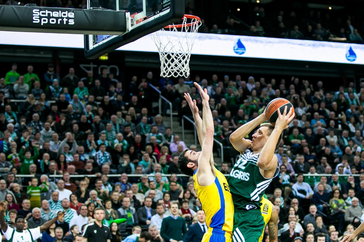 Eurolyga Top-16: Kauno „Žalgiris“ – Tel Avivo „Maccabi“