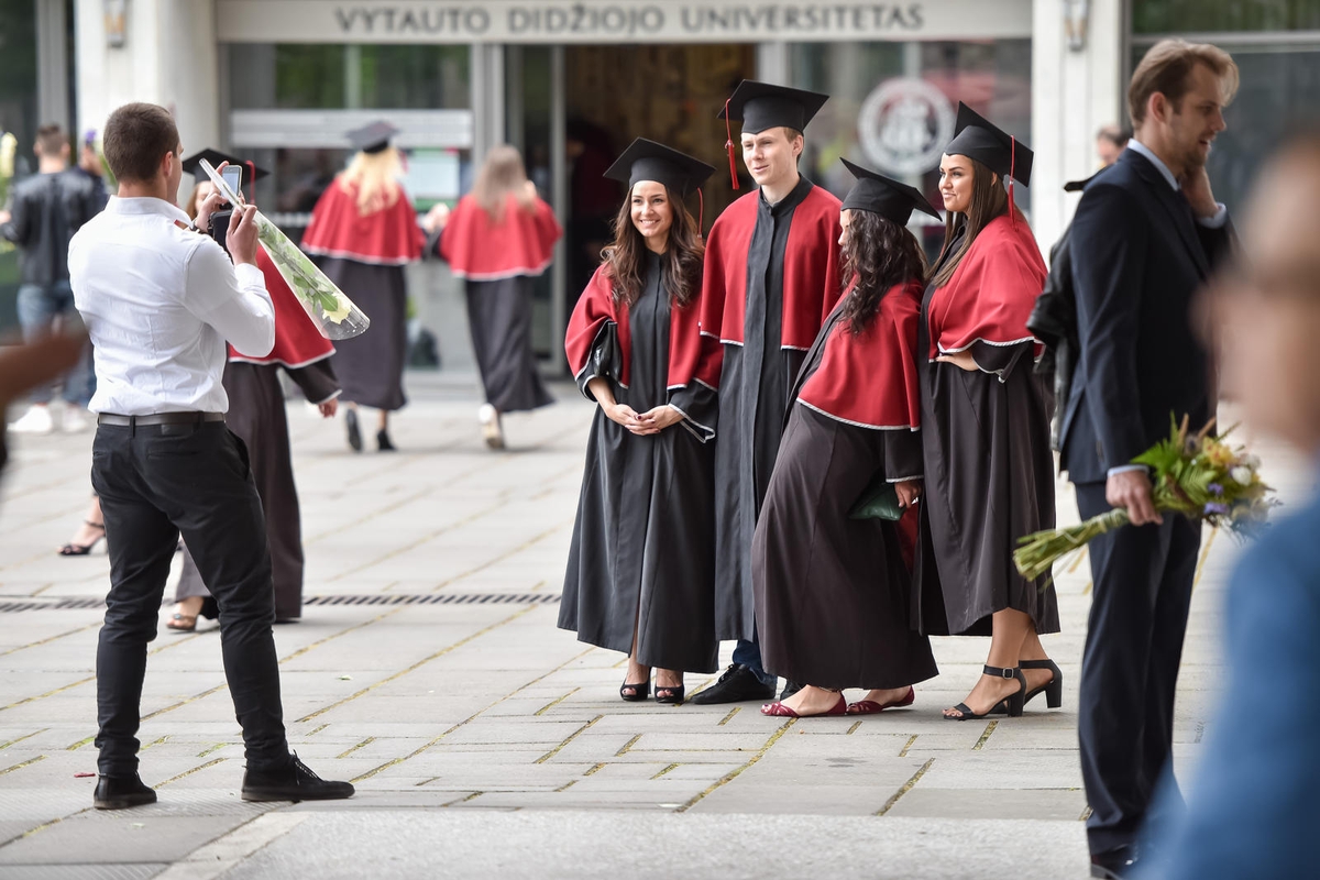 VDU diplomų įteikimo šventė