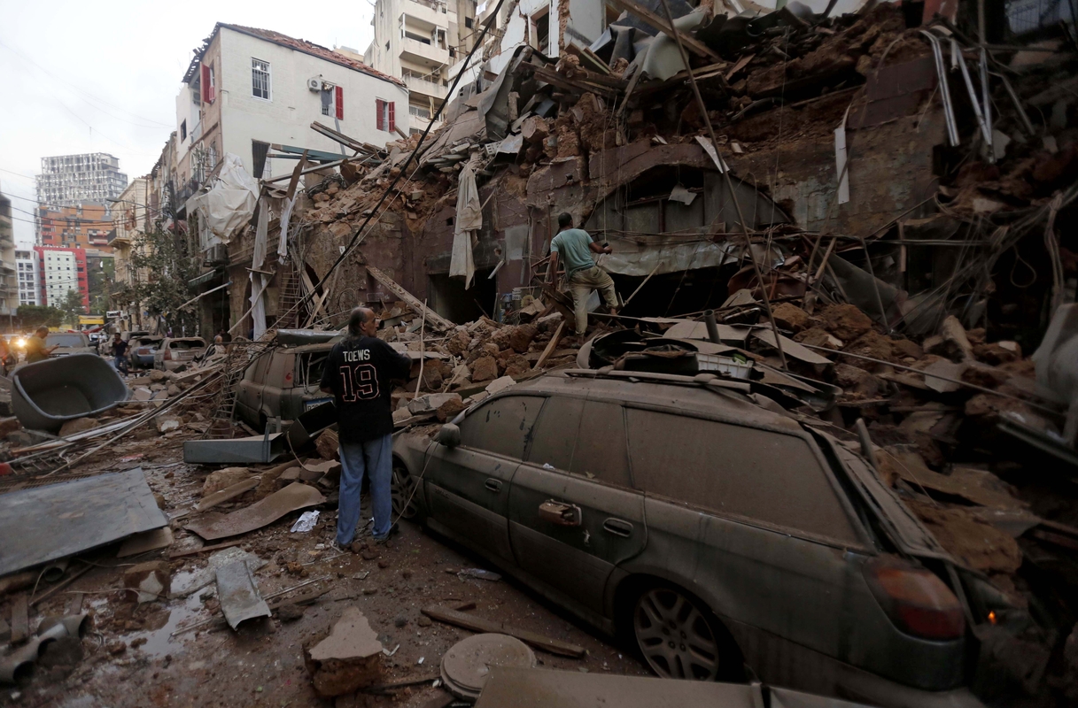 Sprogimas Beirute