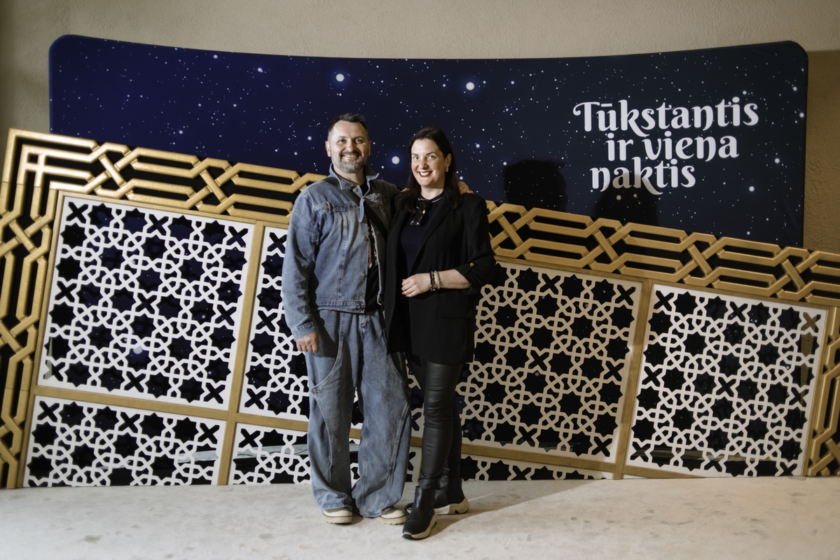 „Tūkstantis ir viena naktis“ spektaklio premjera.