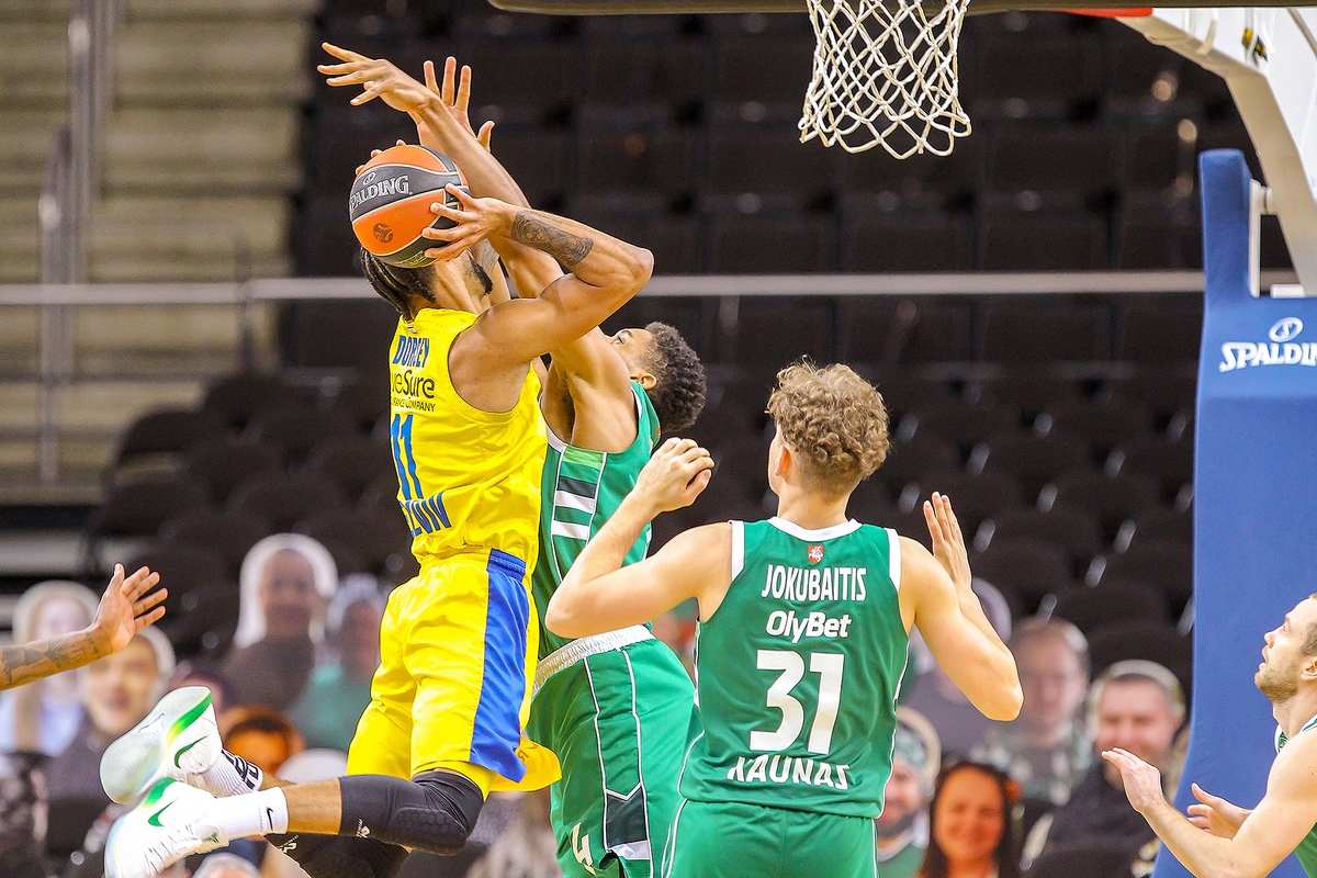 Eurolyga: „Žalgiris“ – „Maccabi“ 81:88