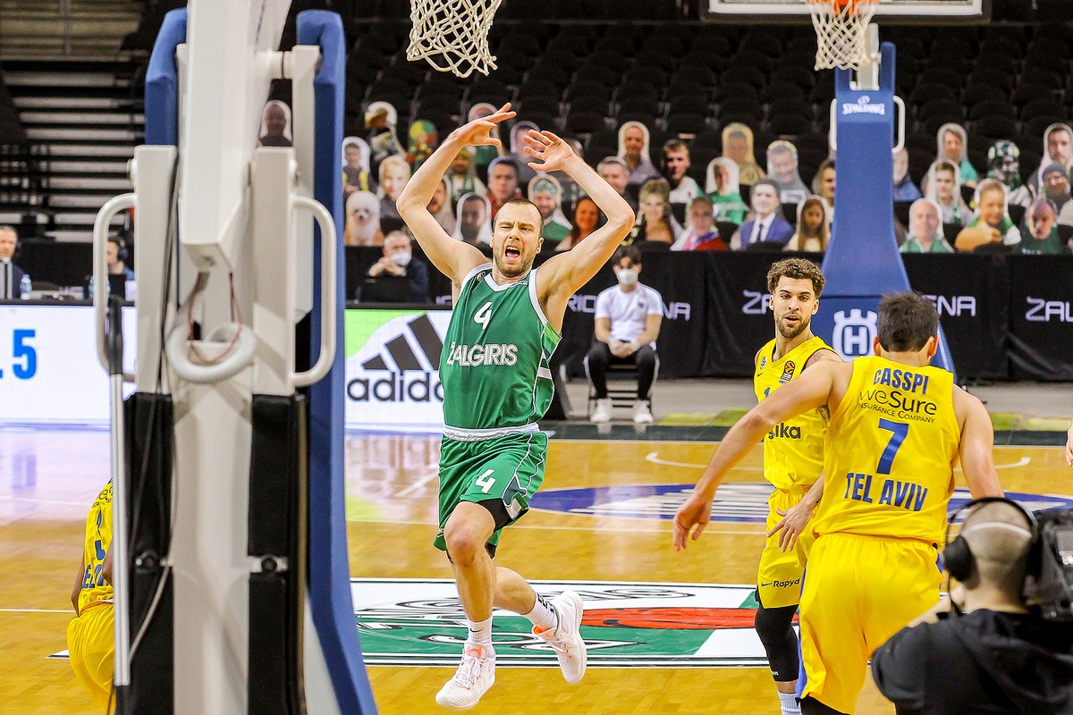 Eurolyga: „Žalgiris“ – „Maccabi“ 81:88