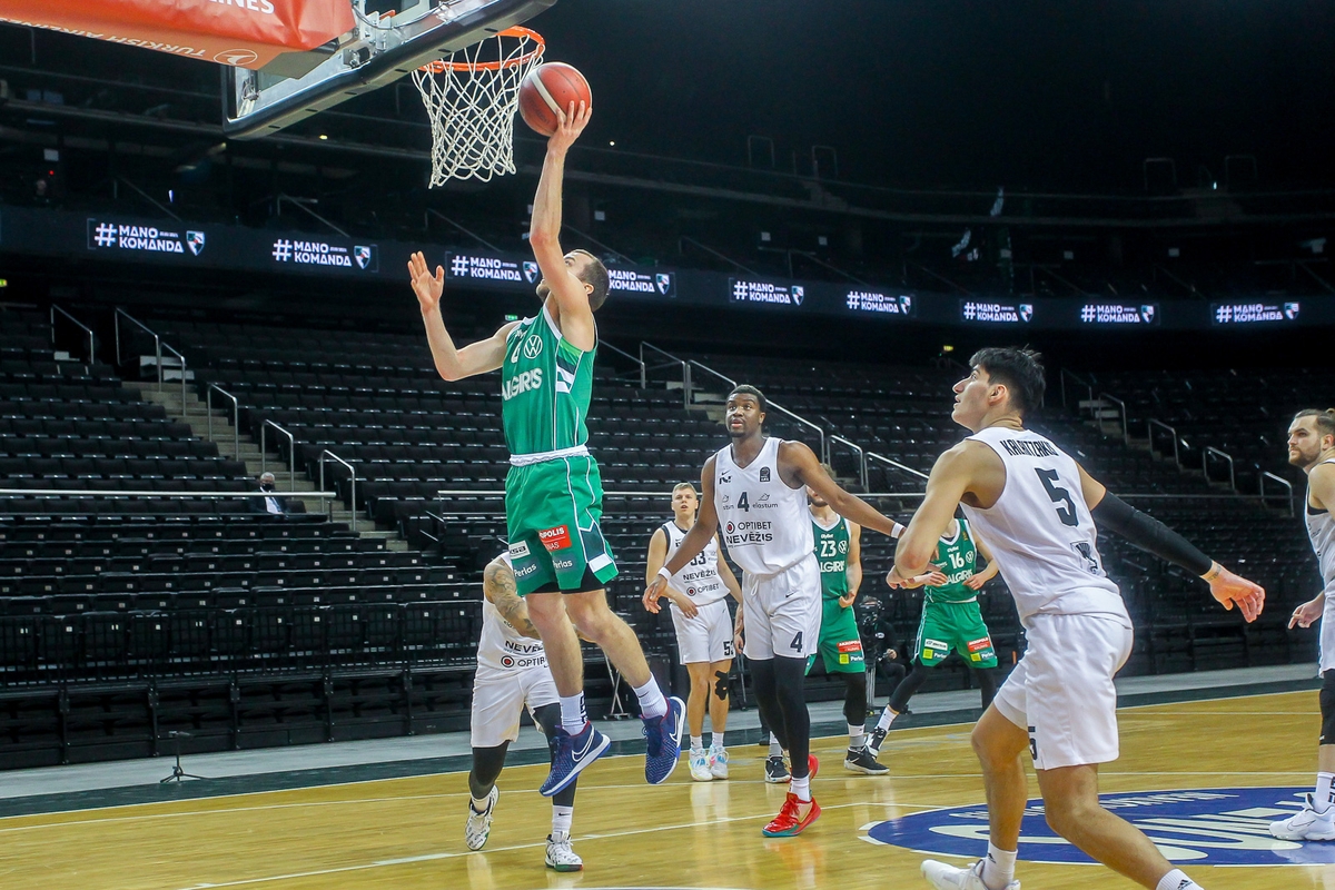 LKL: „Žalgiris“ – „Nevėžis“ 94:59