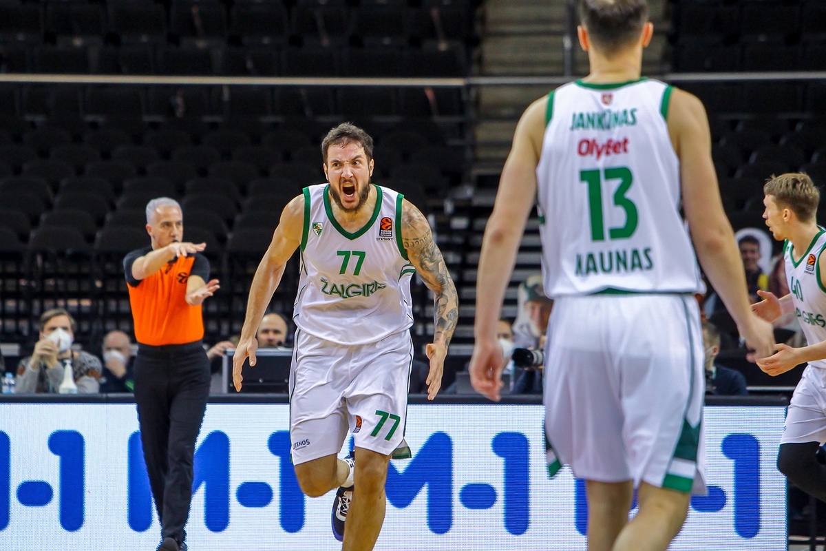 Eurolyga: „Žalgiris“ – „Olympiakos“ 81:79