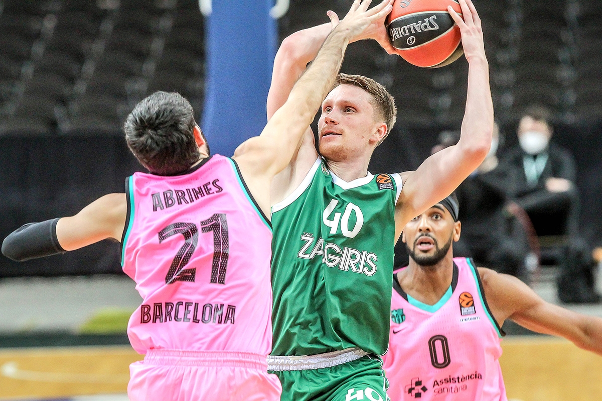 Eurolyga: „Žalgiris“ – „Barcelona“ 62:73