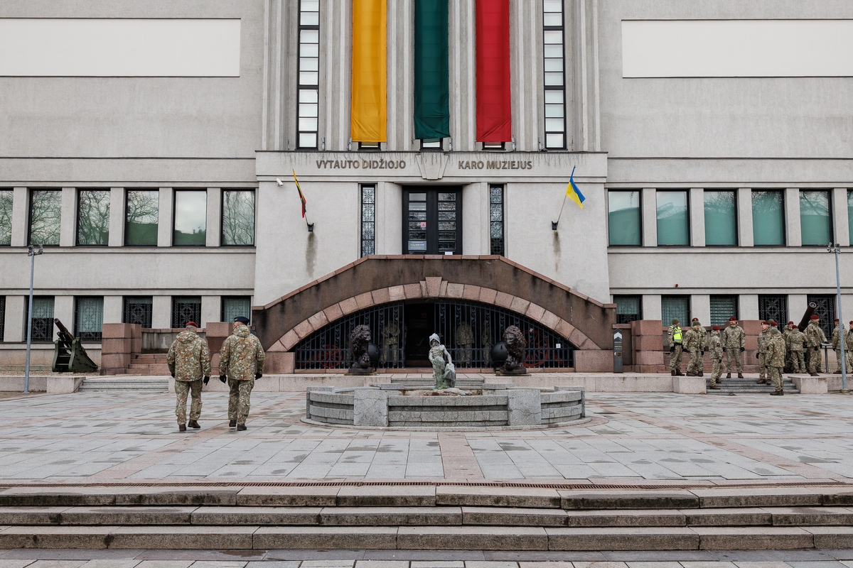  Karo komendantūrų valdybos įkūrimo ceremonija 