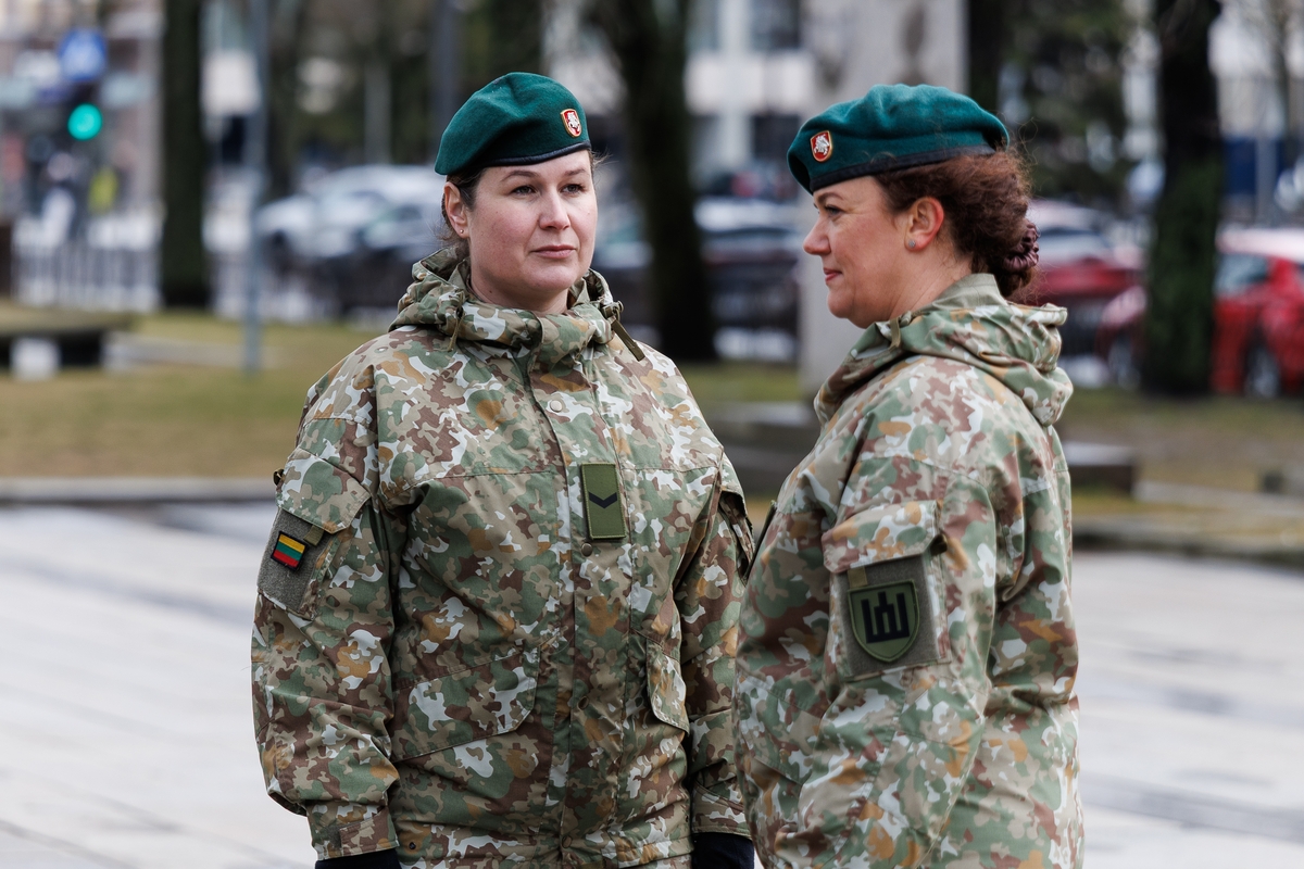  Karo komendantūrų valdybos įkūrimo ceremonija 