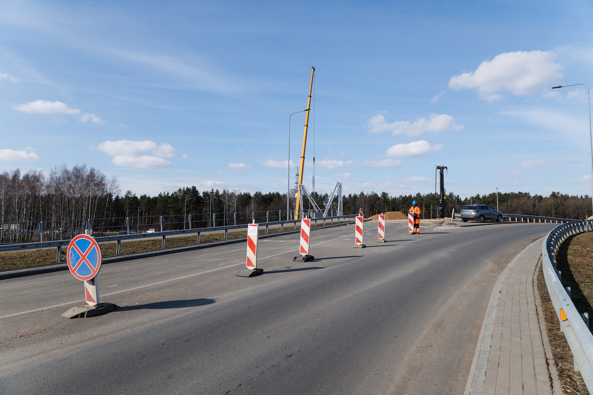 Eismo ribojimai A1 dėl viaduko statybų