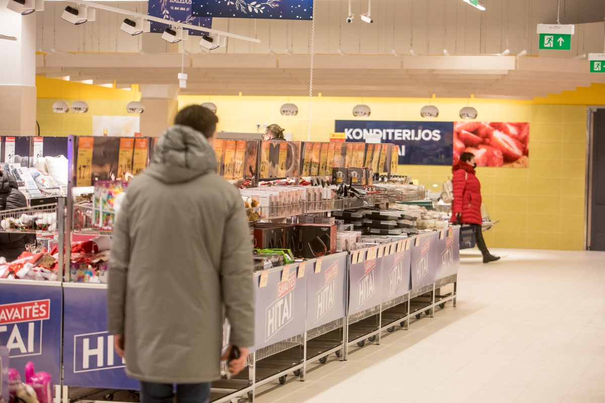 Pirkėjai plūsta į atnaujintą Aleksoto „Maximą“