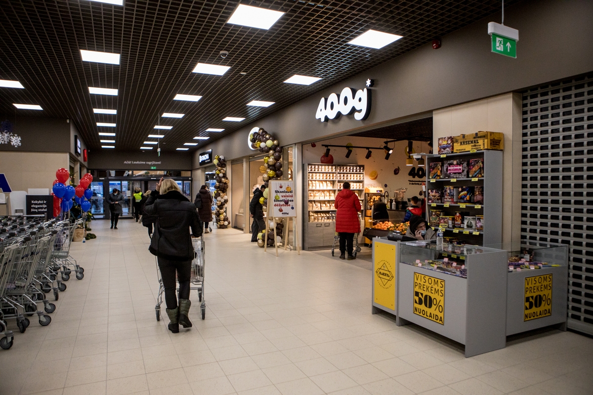 Pirkėjai plūsta į atnaujintą Aleksoto „Maximą“