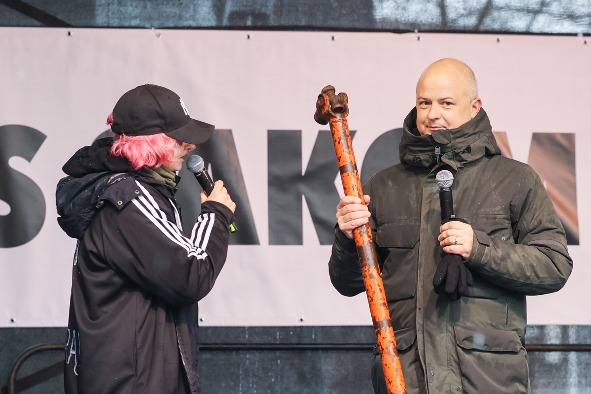 Vilniuje prasidėjo žemdirbių mitingas