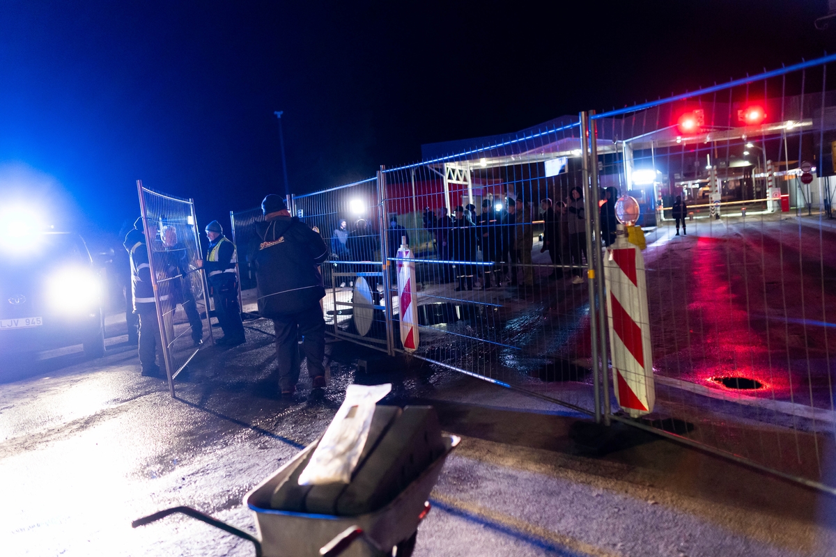 Uždarytas Lavoriškių pasienio punktas