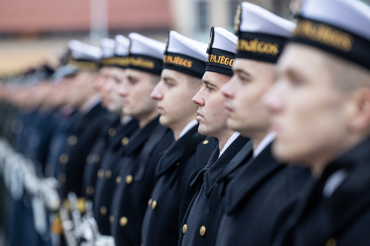 Iškilminga ministrų pasikeitimo ceremonija prie KAM