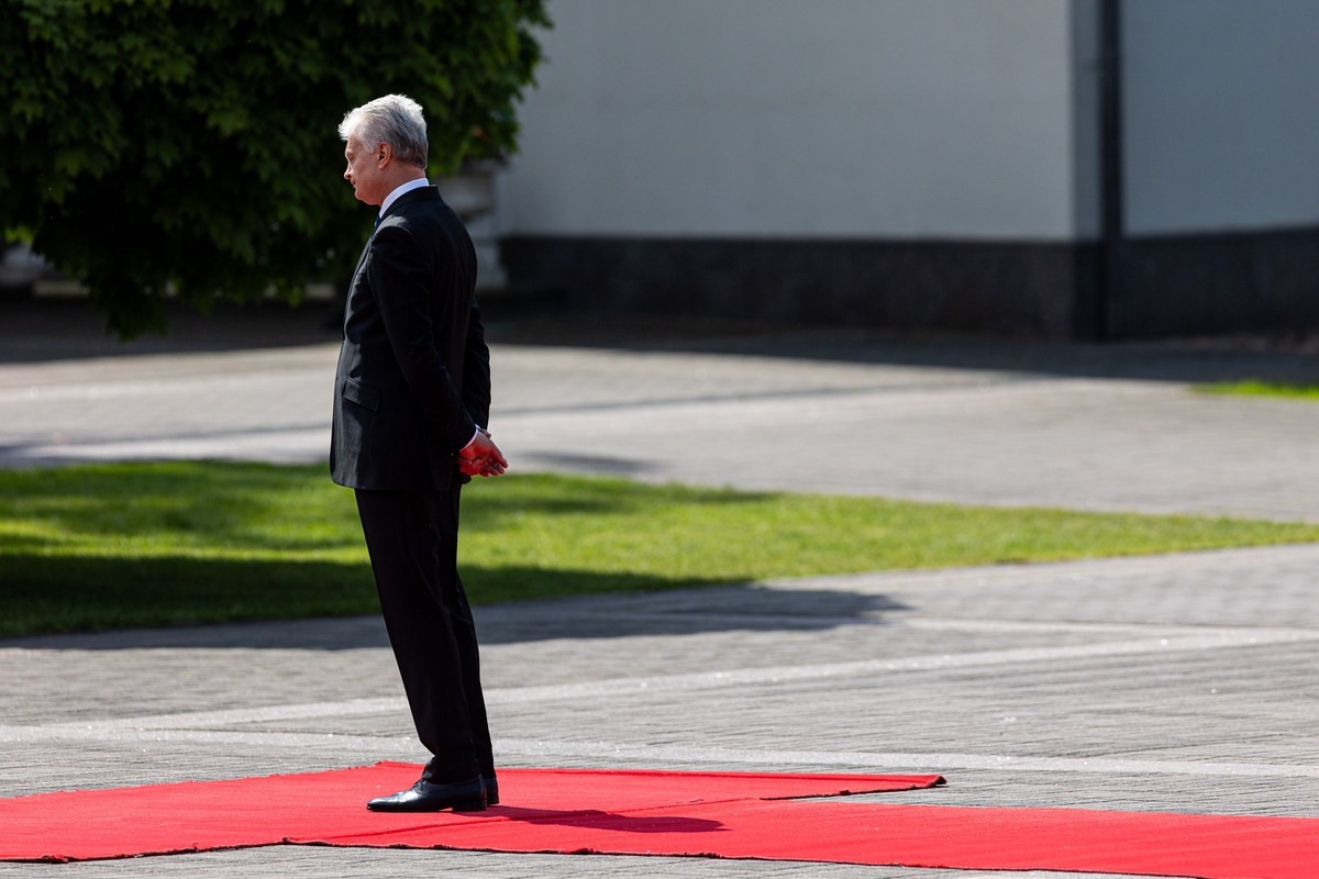 Prezidentas susitiko su Vokietijos kancleriu