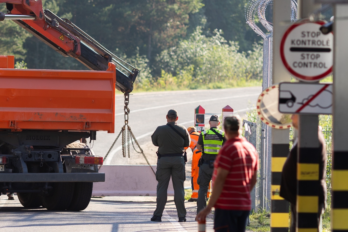 Blokuojamas Šumsko pasienio kontrolės punktas