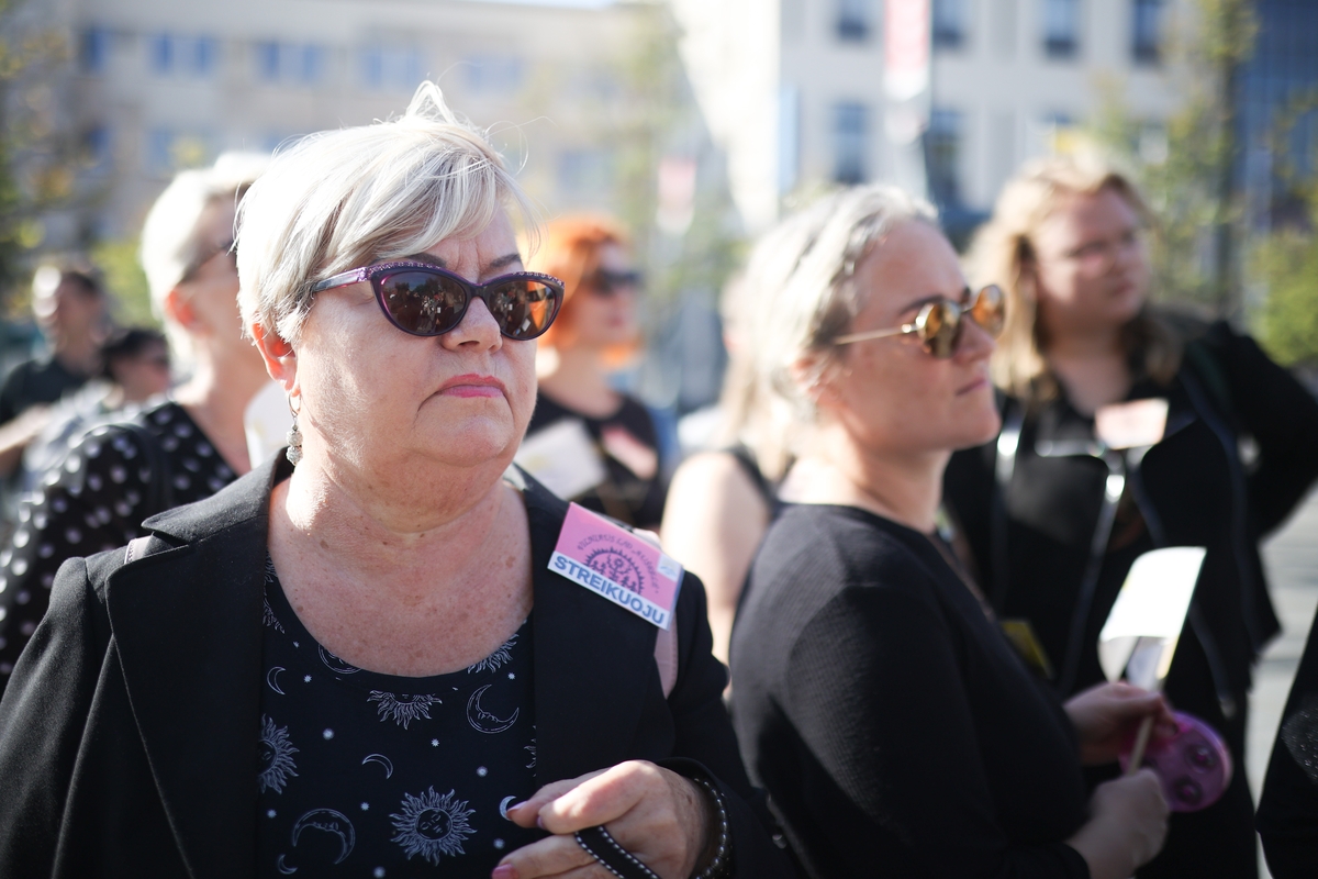 Prie Vyriausybės prasideda mokytojų streikas