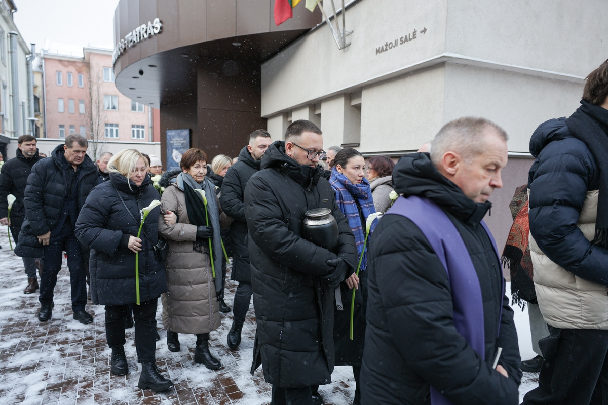 Sigitas Jakubauskas išlydėtas į paskutinę kelionę