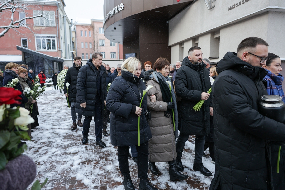 Sigitas Jakubauskas išlydėtas į paskutinę kelionę