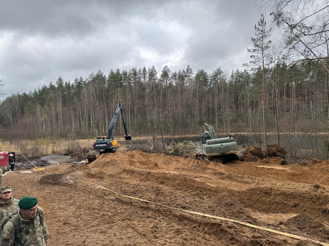 Pabradėje dingusių keturių JAV karių gelbėjimo operacija