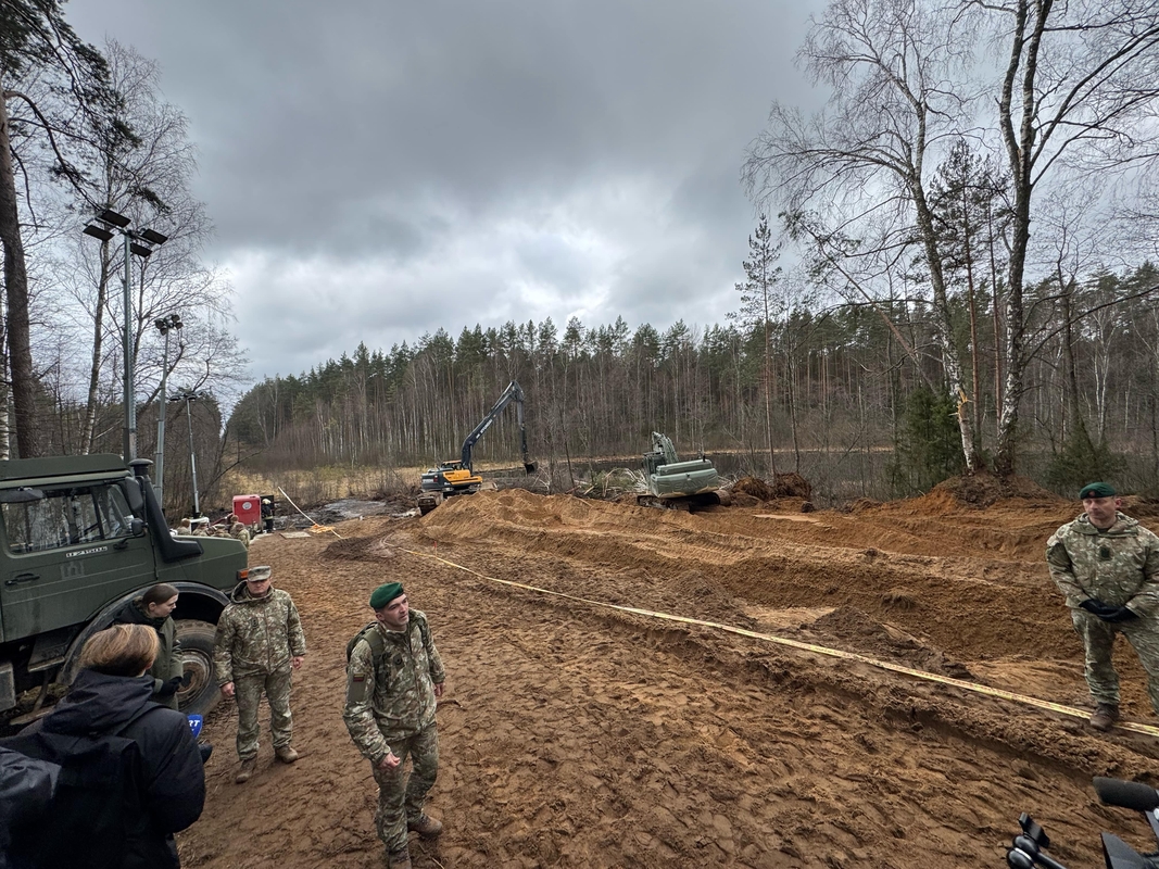 Pabradėje dingusių keturių JAV karių gelbėjimo operacija