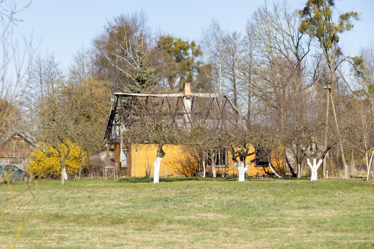 Juragių kaime degė namas
