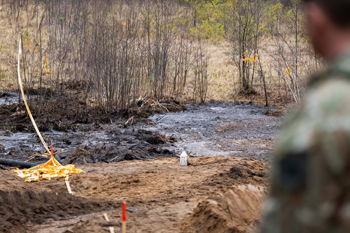 Pabradėje dingusių keturių JAV karių gelbėjimo operacija