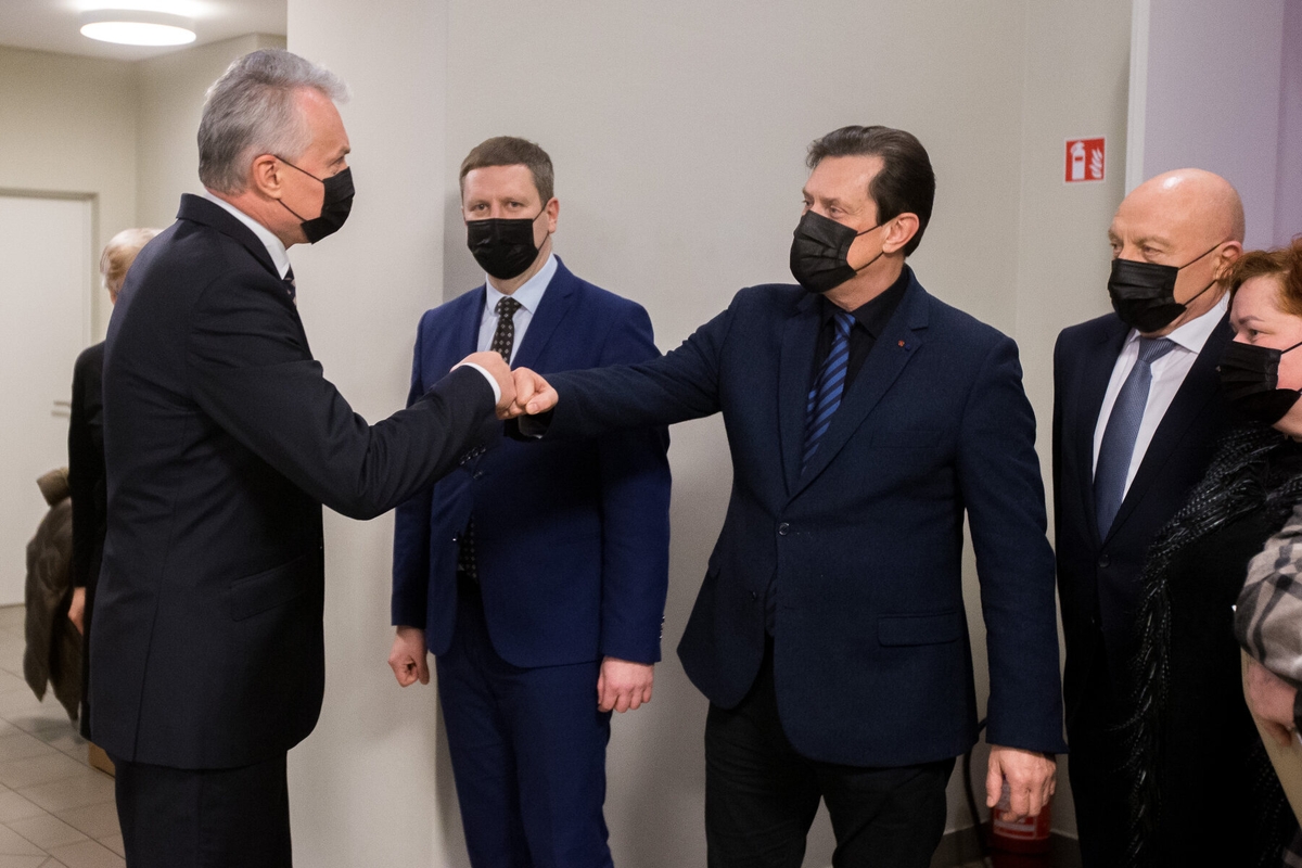 Prezidento susitikimas su kultūros atstovais