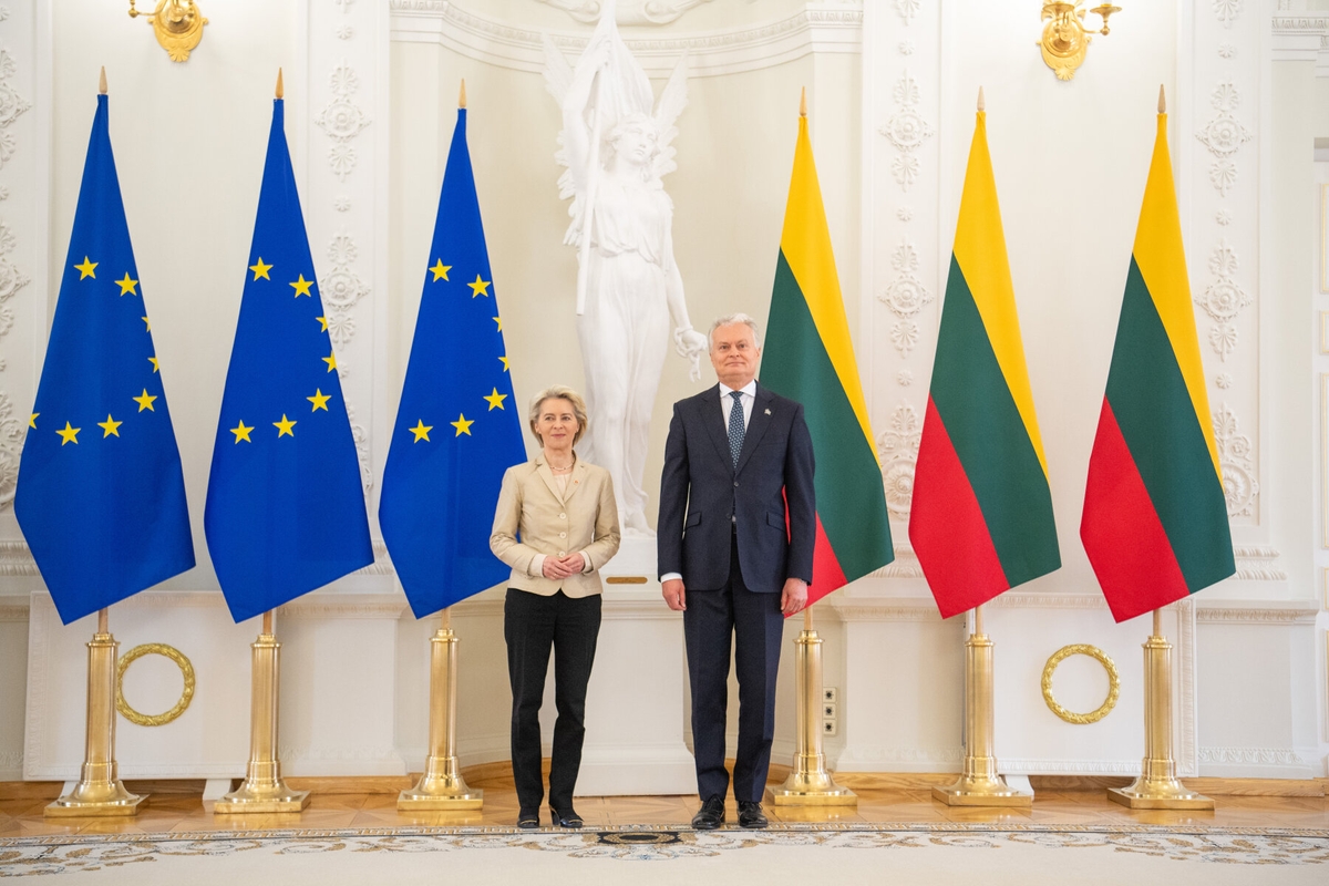Ursula von der Leyen ir Gitanas Nausėda