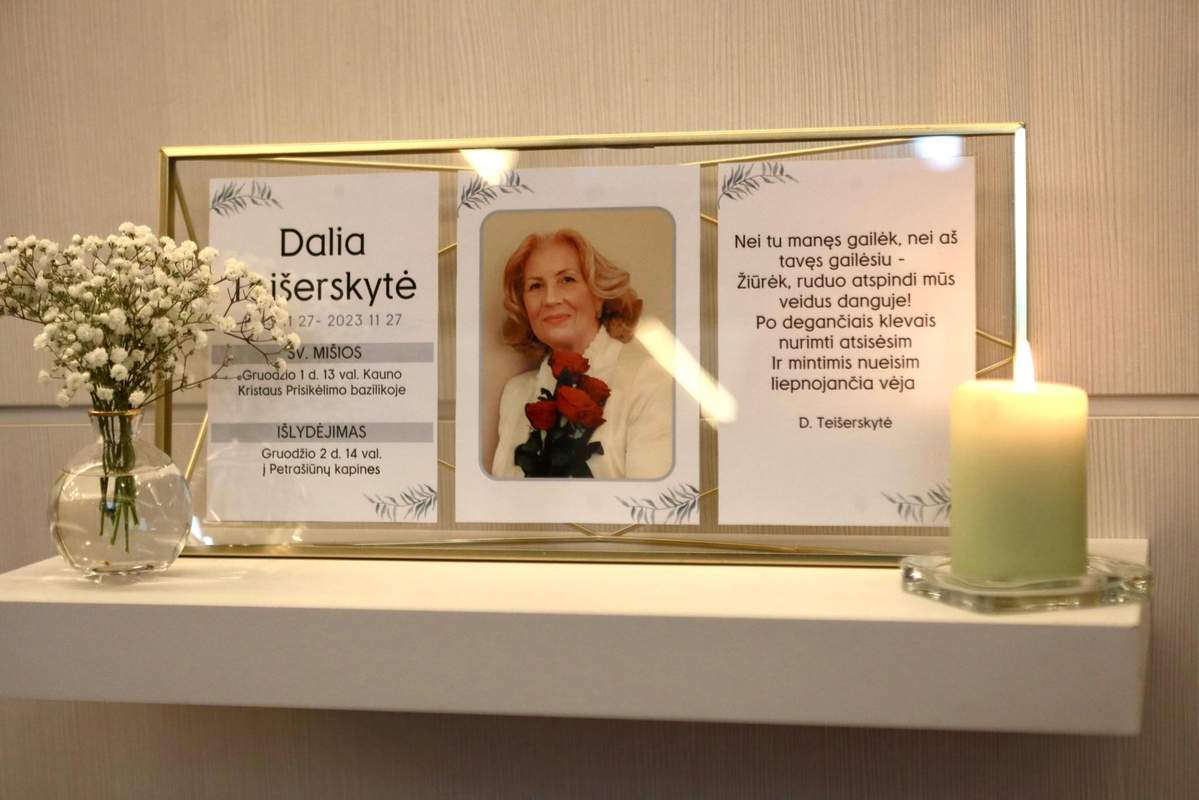 Atsisveikinimas su D. Teišerskyte