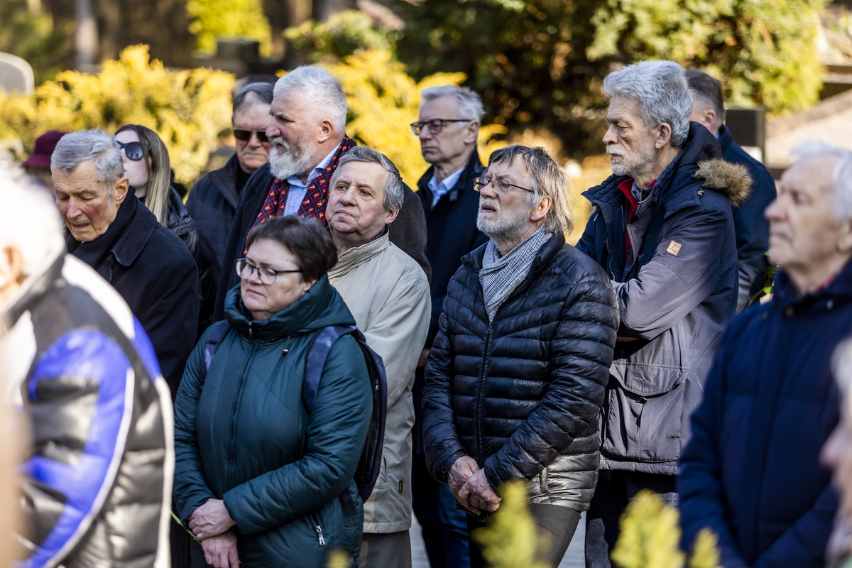 Poeto A. Baltakio laidotuvės