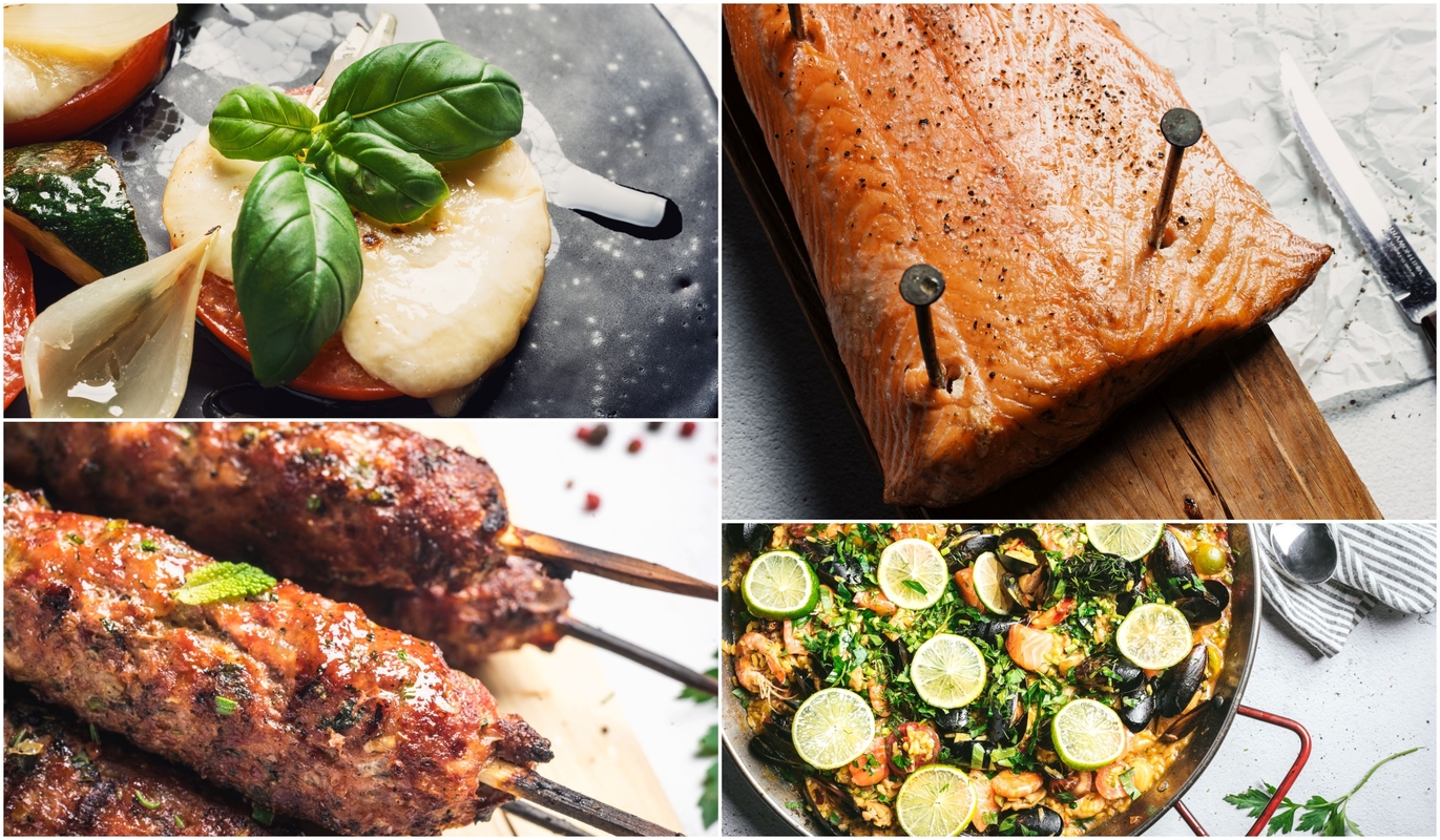 Joninių šventei – ant laužo kepta paelija ir kebabai (receptai)