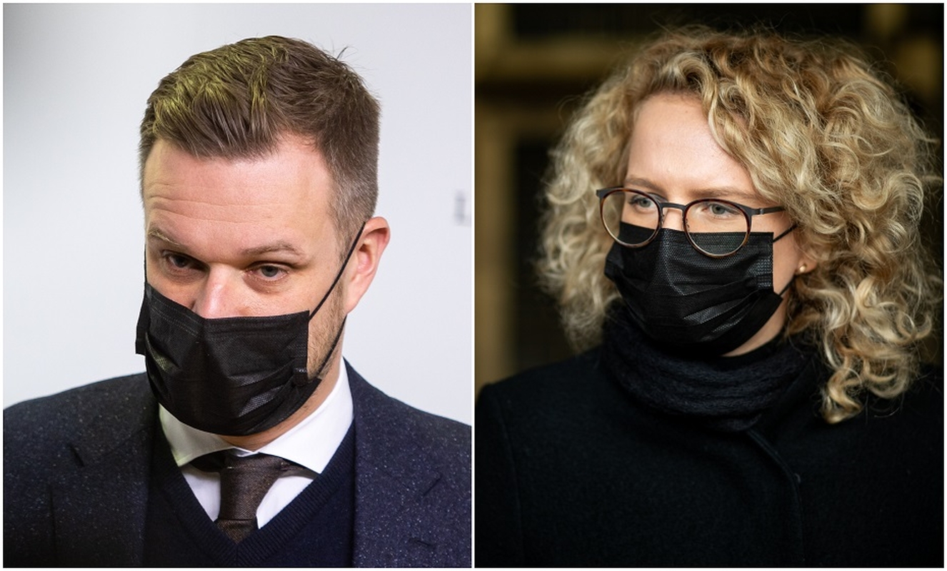 Gabrielius Landsbergis ir Aušrinė Armonaitė