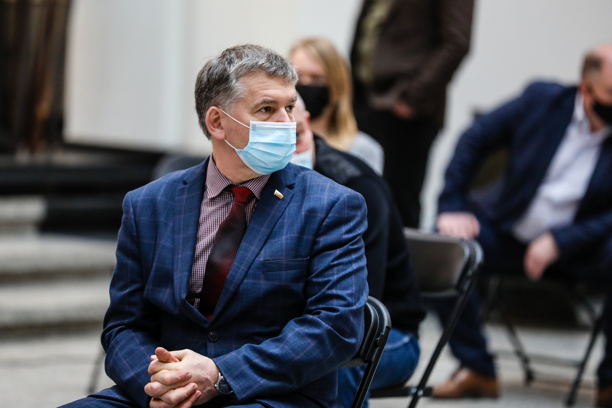 Adolfo Ramanausko-Vanago skulptūros pristatymas Vytauto Didžiojo karo muziejuje
