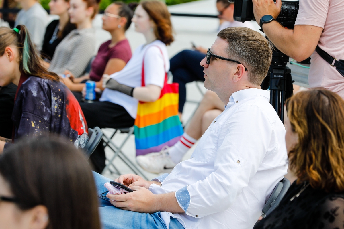 Diskusija Vienybės aikštėje apie LGBT ir kultūrą