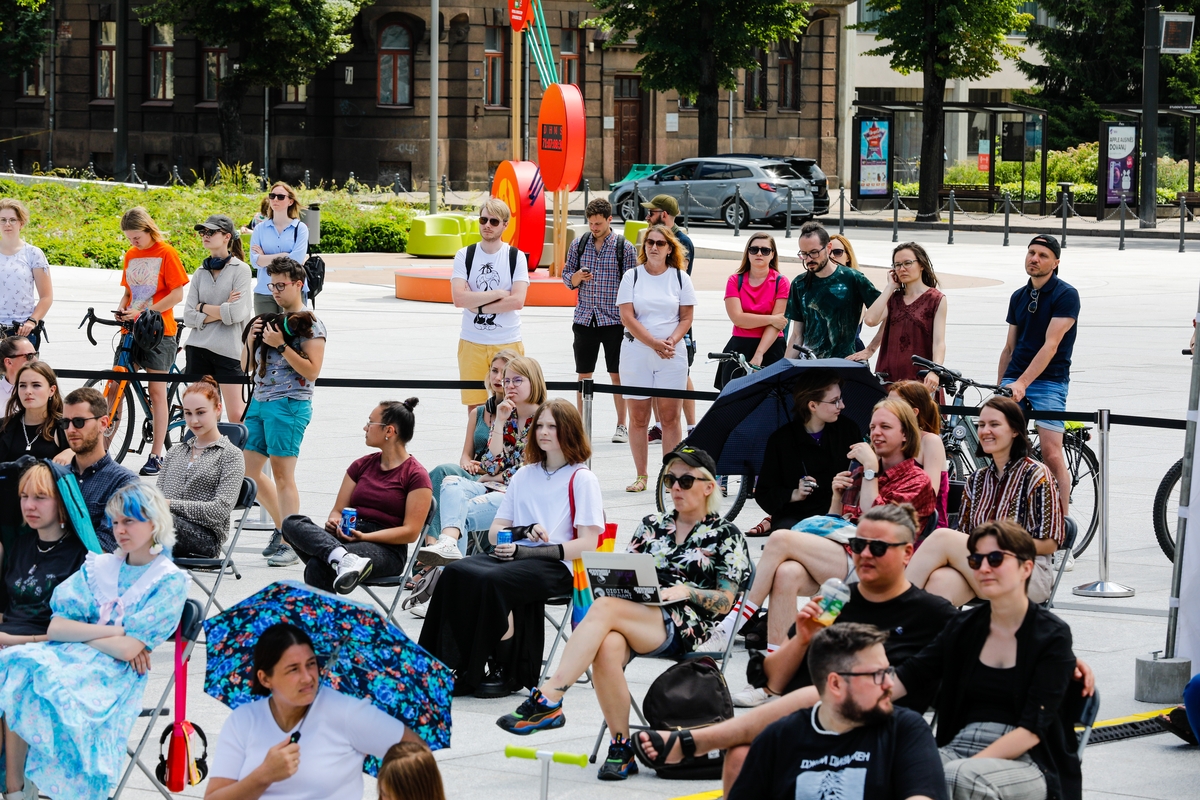 Diskusija Vienybės aikštėje apie LGBT ir kultūrą