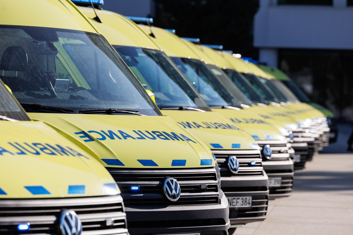 Kaune pristatyti nauji greitosios pagalbos automobiliai