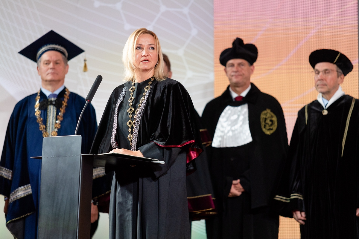 LSMU rektoriaus prof. Rimanto Benečio inauguracijos iškilmės