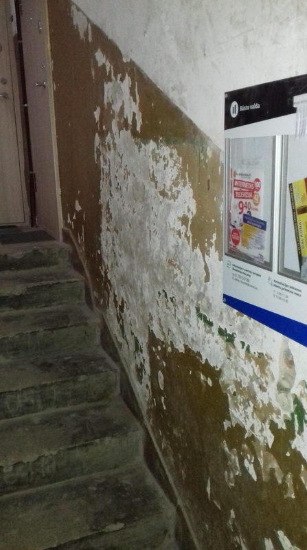 Situacija: papildomi laiptinių remonto darbai renovacijos investicijų plane nebuvo numatyti.