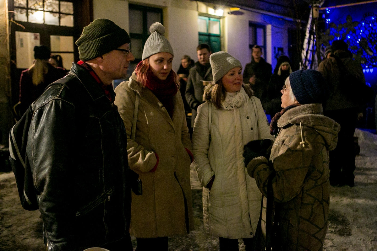 Viešas menininko V. Jako gimtadienis 
