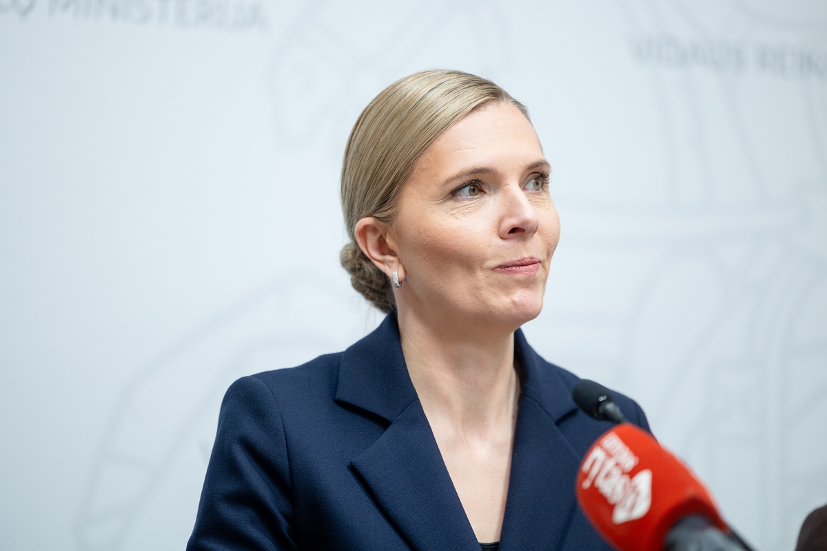 A. Bilotaitės ir verslo atstovų spaudos konferencija