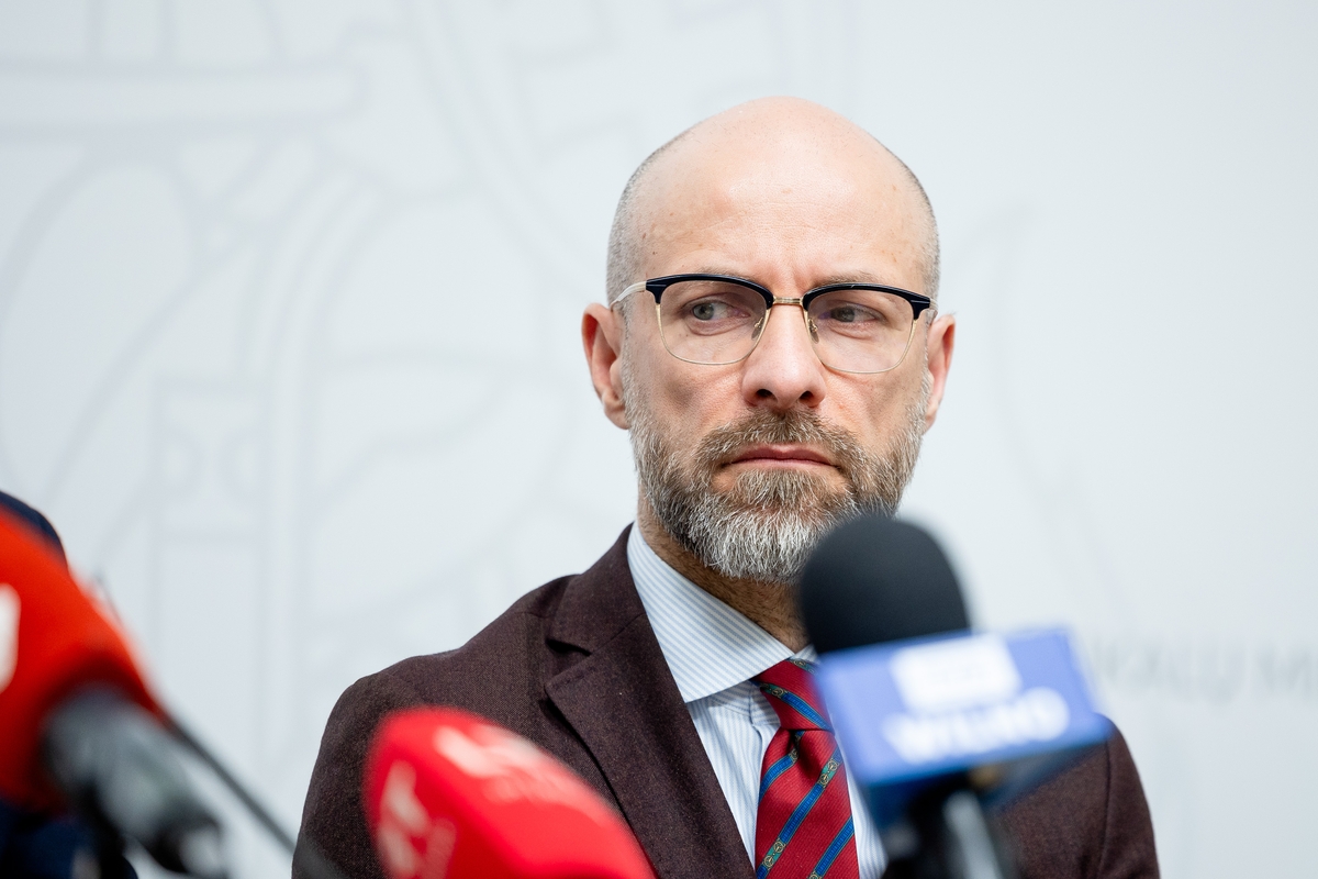 A. Bilotaitės ir verslo atstovų spaudos konferencija