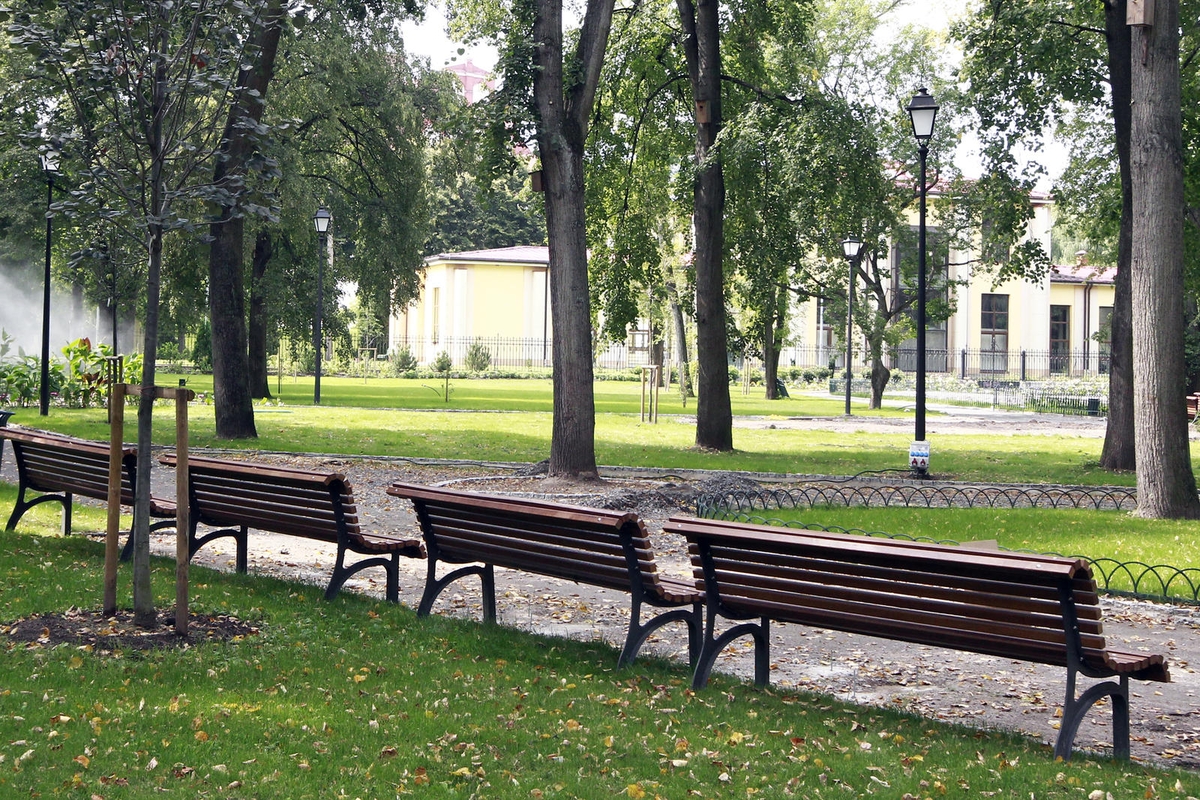 Žvilgsnis į netrukus atsidarysiantį Bernardinų sodą