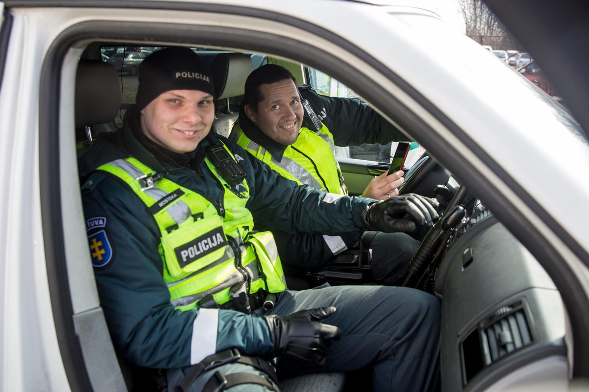 Kauno policijos organizuota atvirų durų diena