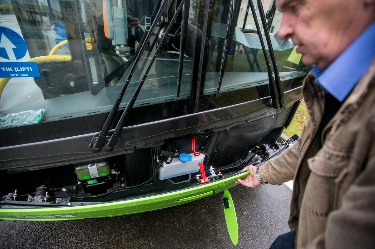 Kaune pristatyti naujieji troleibusai