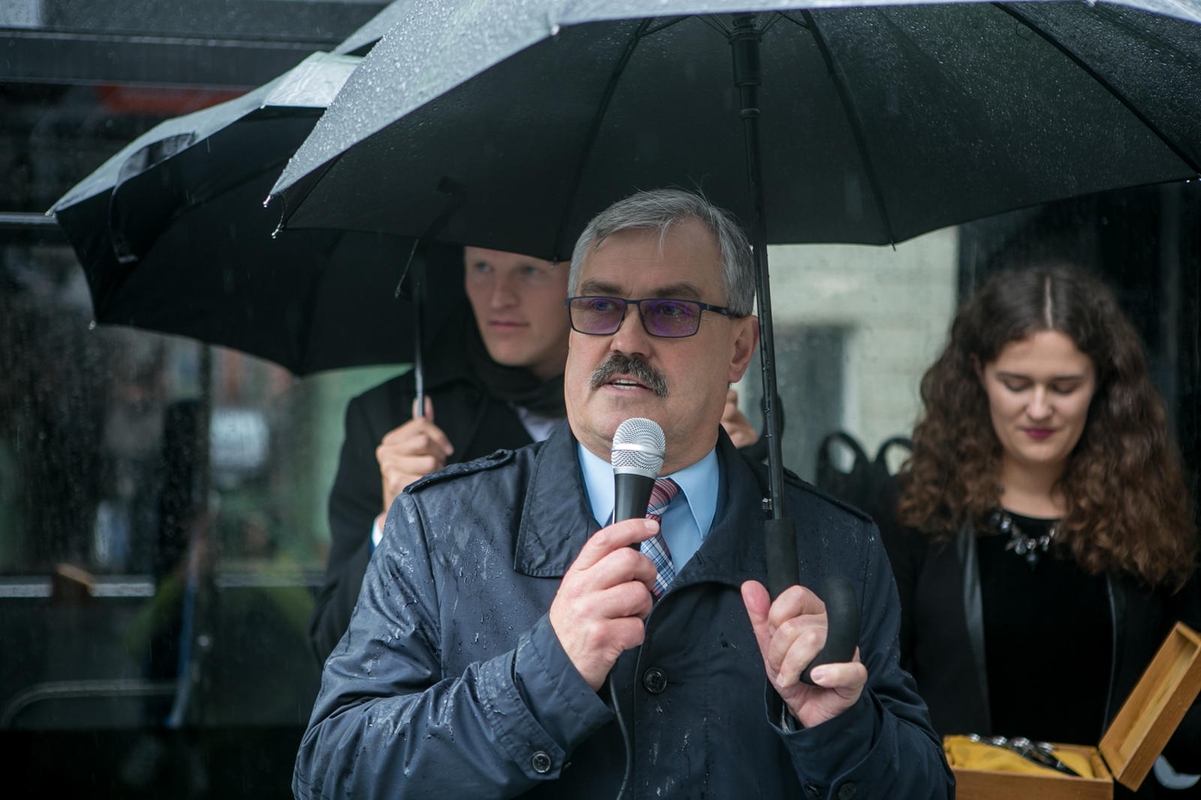 Kaune pristatyti naujieji troleibusai