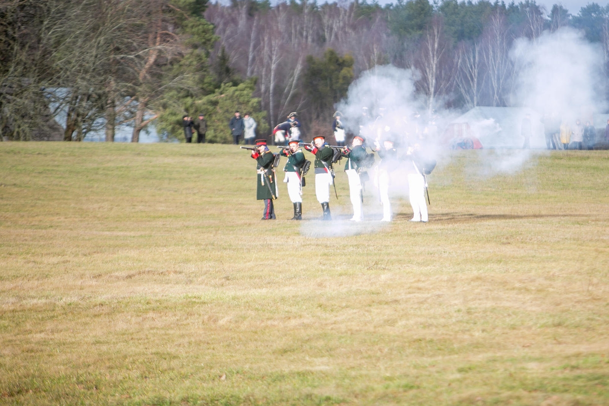 Napoleono armijos mūšio inscenizacija