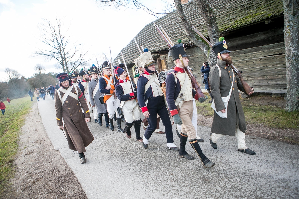 Napoleono armijos mūšio inscenizacija