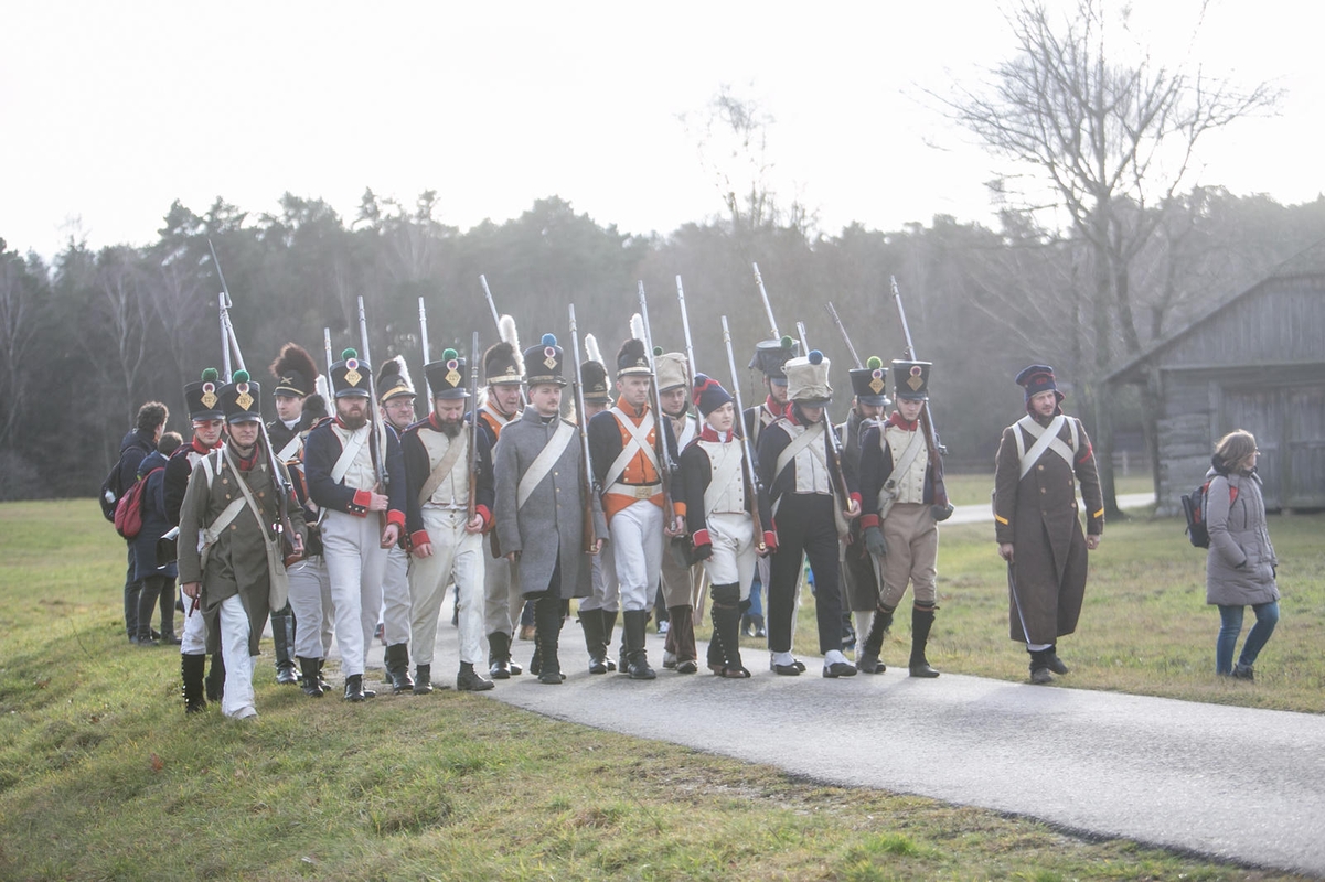 Napoleono armijos mūšio inscenizacija
